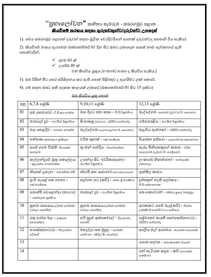 සිත්ගත් පොතක්